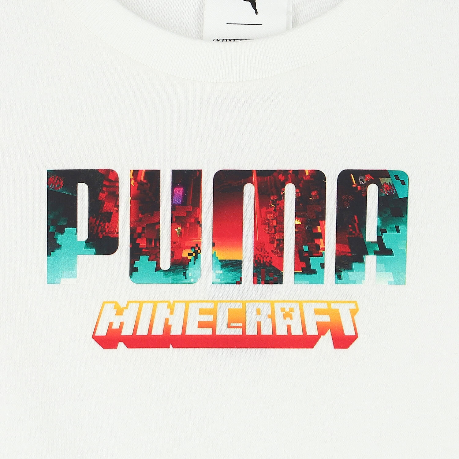 تيشيرت بالشعار باللون الأبيض للأولاد, 1, hi-res