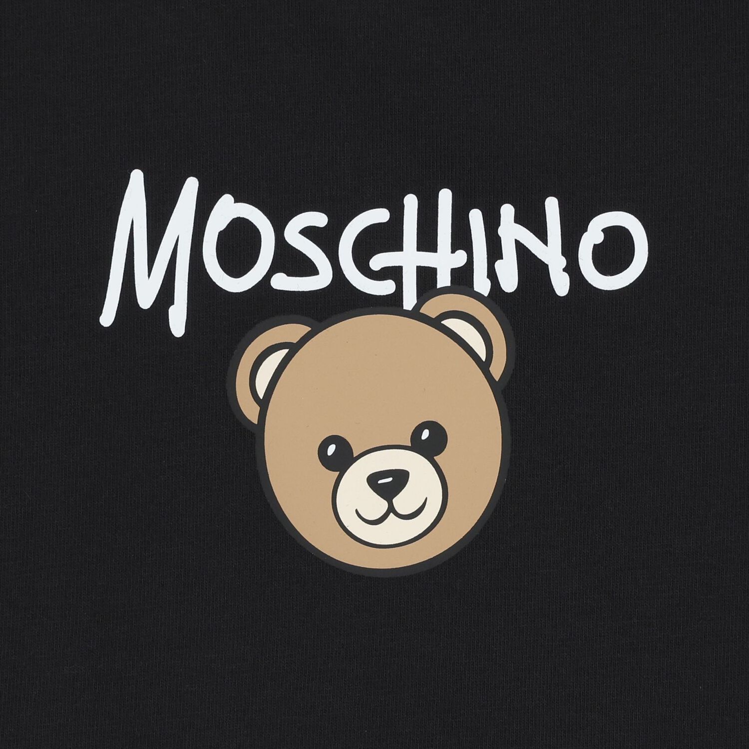 Younger Black Teddy Bear Logo T-Shirt, 5, hi-res