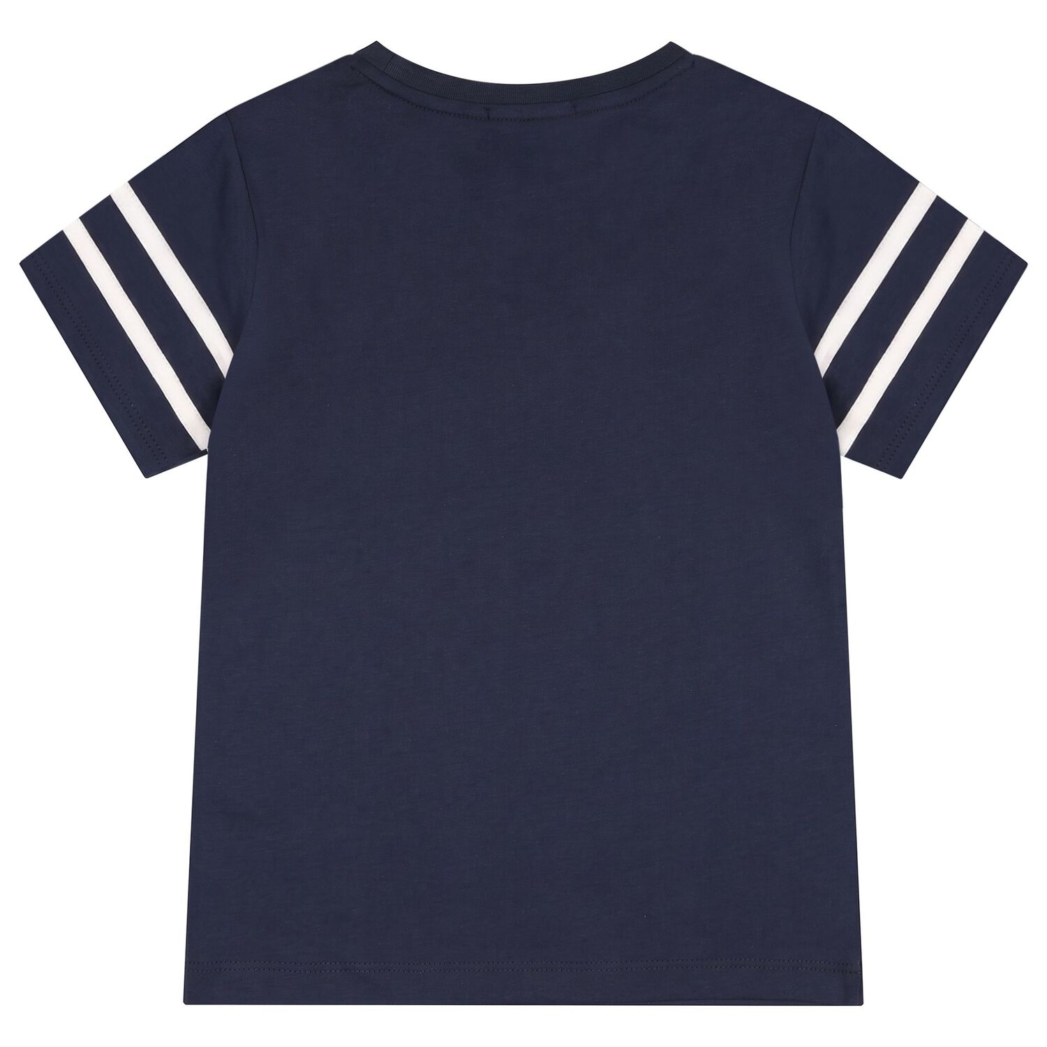 Boys Navy Blue Logo T-Shirt, 3, hi-res