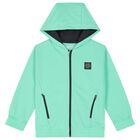 Boys Green & White Tracksuit Set, 2, hi-res