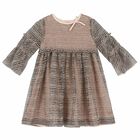 فستان باللون الزهرى والاسود, 1, hi-res