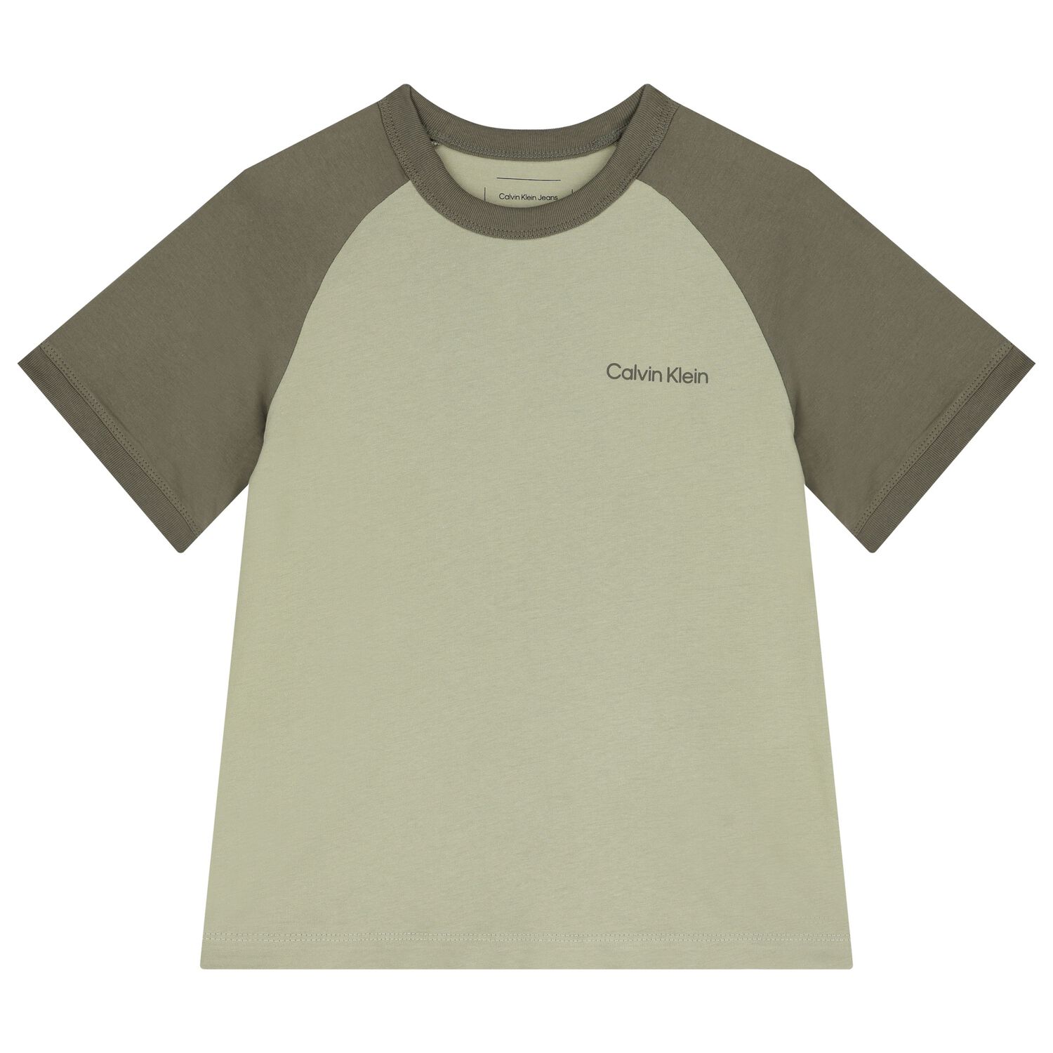 تيشيرت أولاد بالشعار باللون الأخضر, 1, hi-res image number null