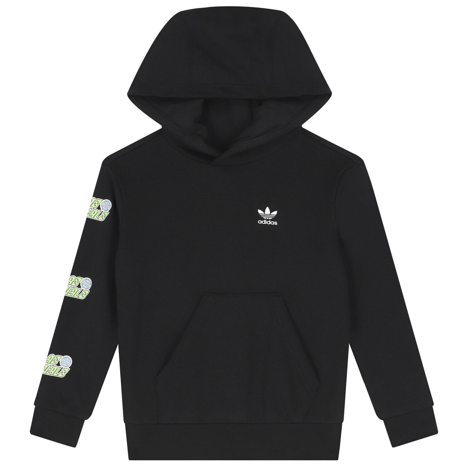 Black Logo Hooded Top, 1, hi-res image number null