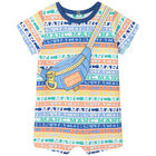 Baby Boys Multi-Colored Crossbody Bag Romper, 1, hi-res