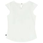 Girls White & Black Necklace T-Shirt, 1, hi-res