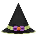Younger Girls Black Halloween Witch Costume, 1, hi-res