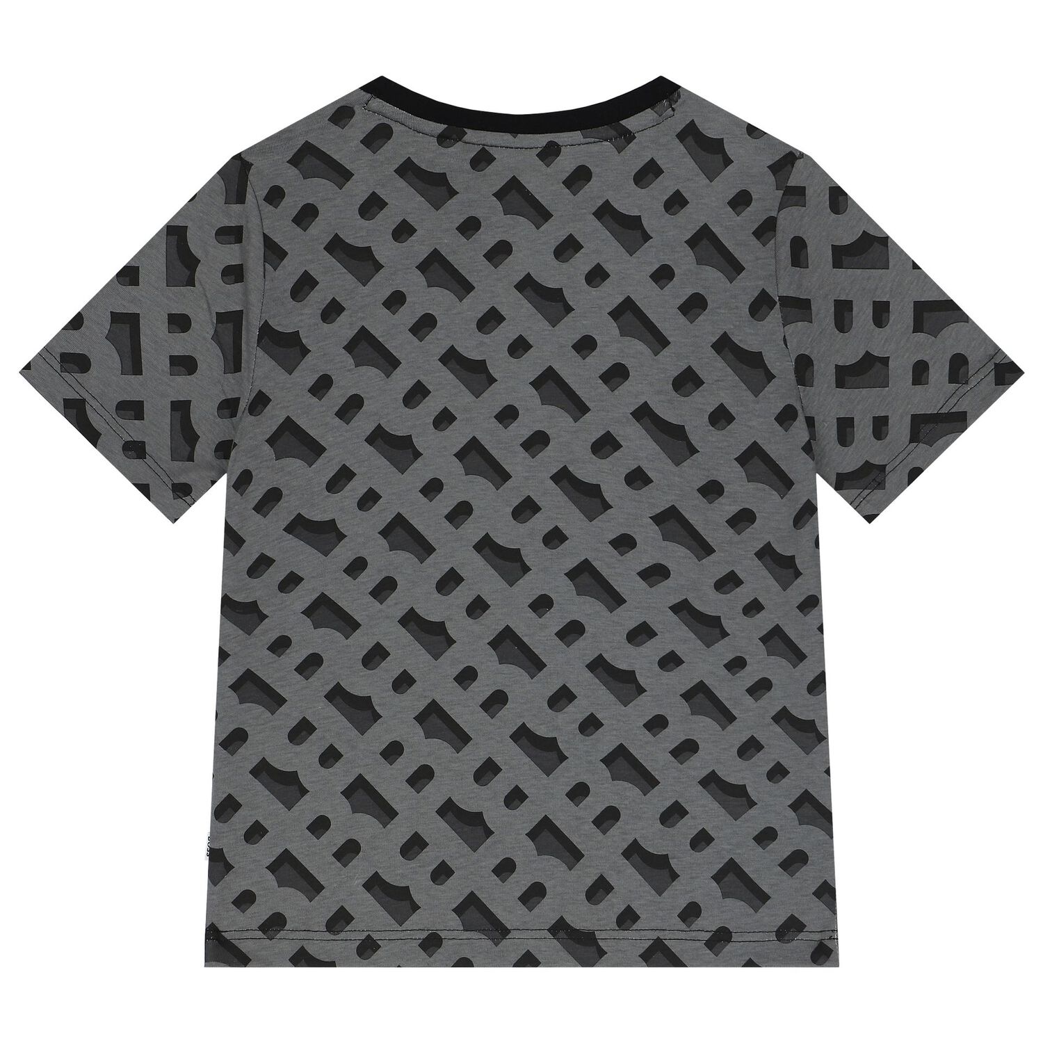 Boys Black Logo T-Shirt, 1, hi-res image number null