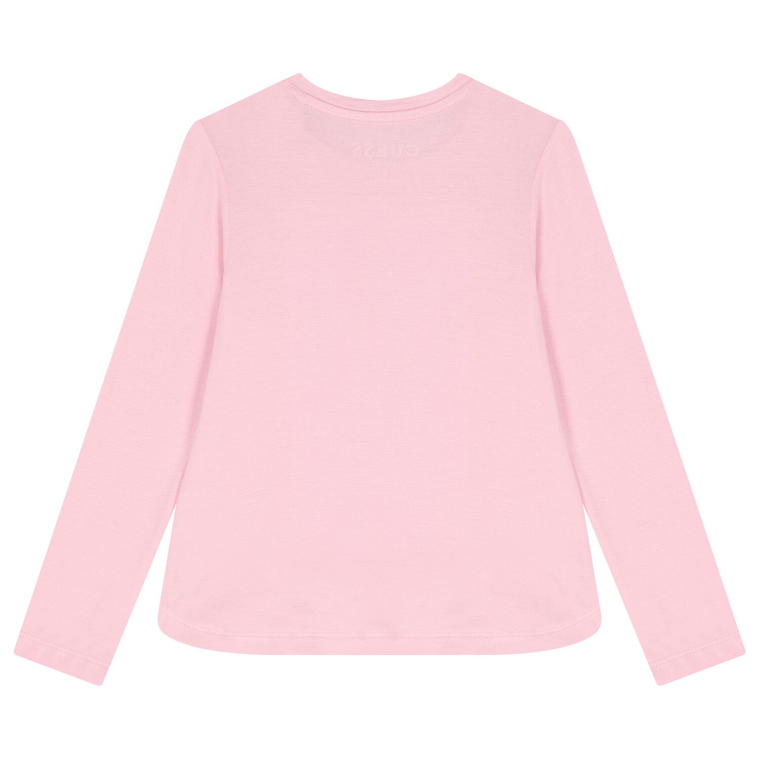 Girls Pink Logo Long Sleeve Top, 1, hi-res image number null