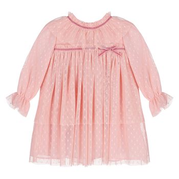 Younger Girls Pink Tulle Dress