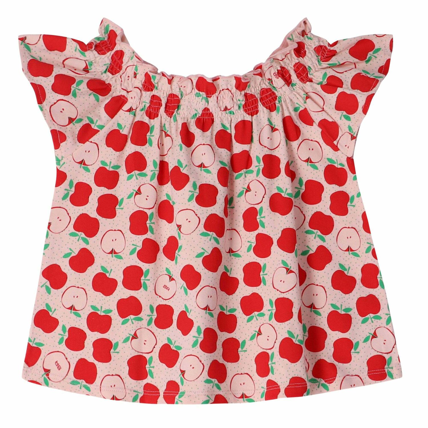 تيشيرت باللون الوردي والأحمر للبنات, 1, hi-res image number null