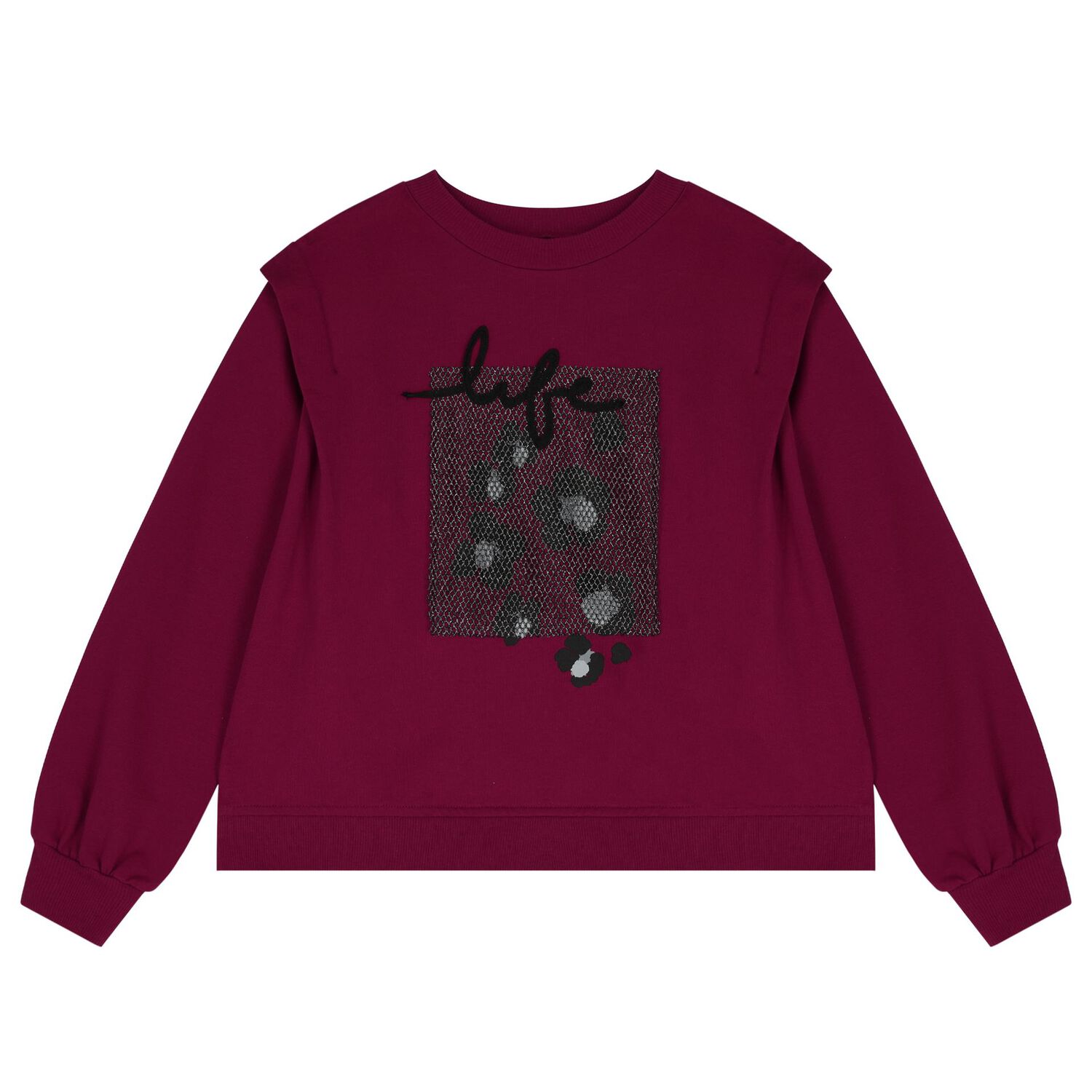 Girls Red & Black Leggings Set, 1, hi-res