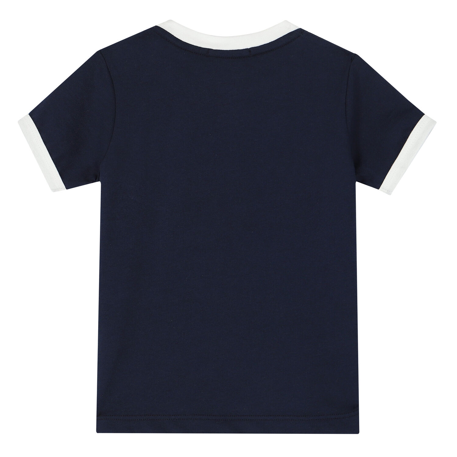 تيشيرت بالشعار باللون الكحلي للأولاد, 3, hi-res