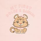Baby Pink & White Leopard Logo Blanket, 1, hi-res