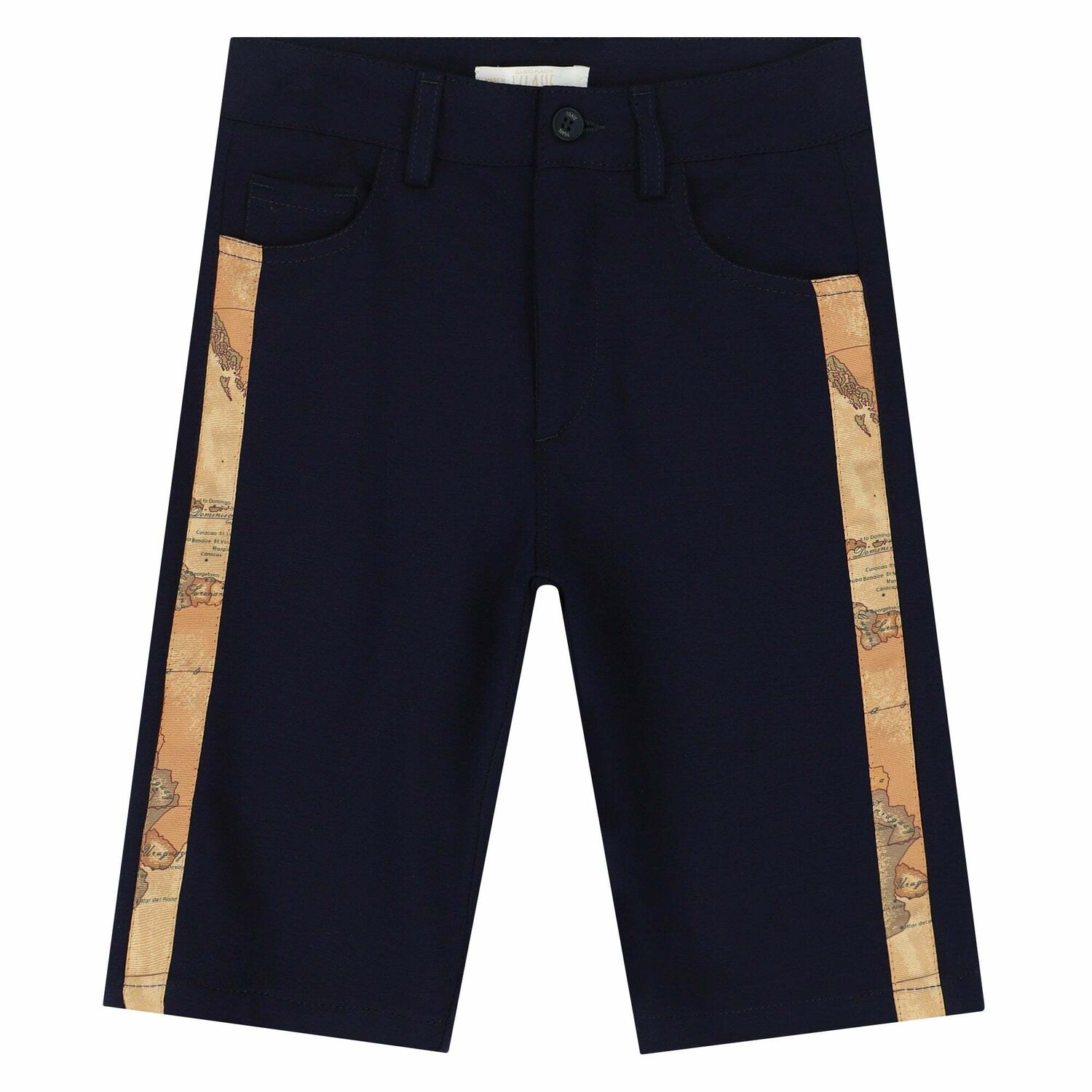 Boys Navy Blue Shorts, 1, hi-res image number null