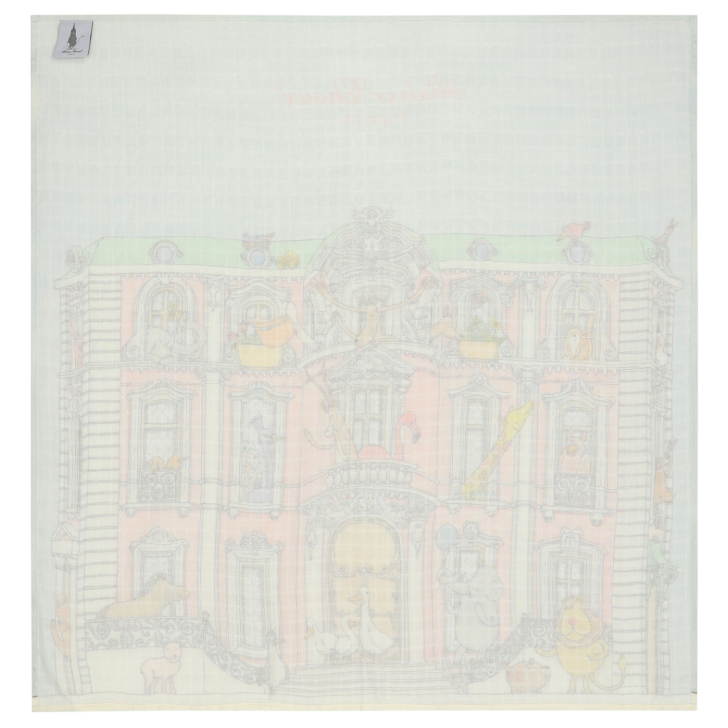 بطانية قماط باللون الأزرق والوردي للأطفال , 1, hi-res image number null