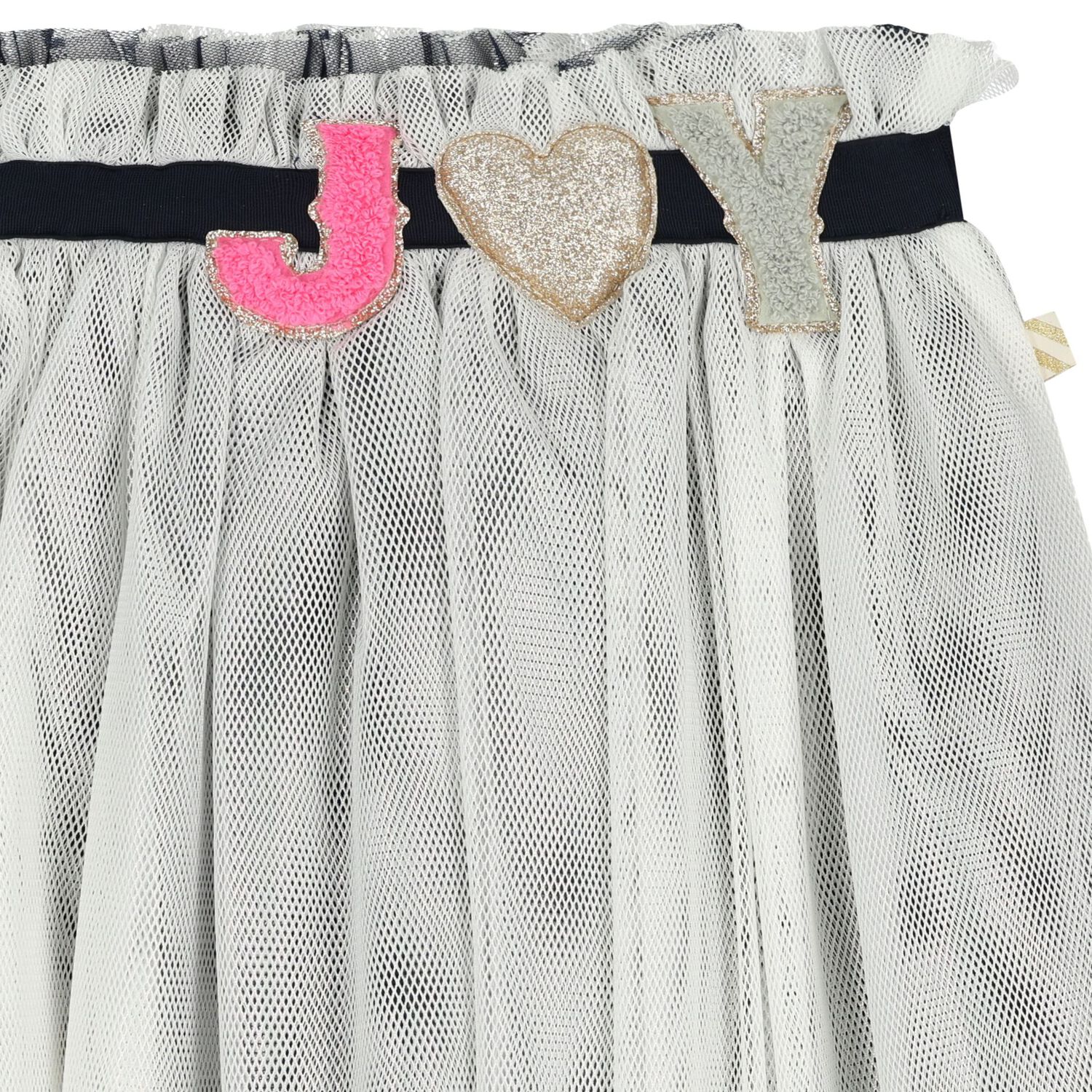 تنورة تول بيضاء للبنات, 1, hi-res