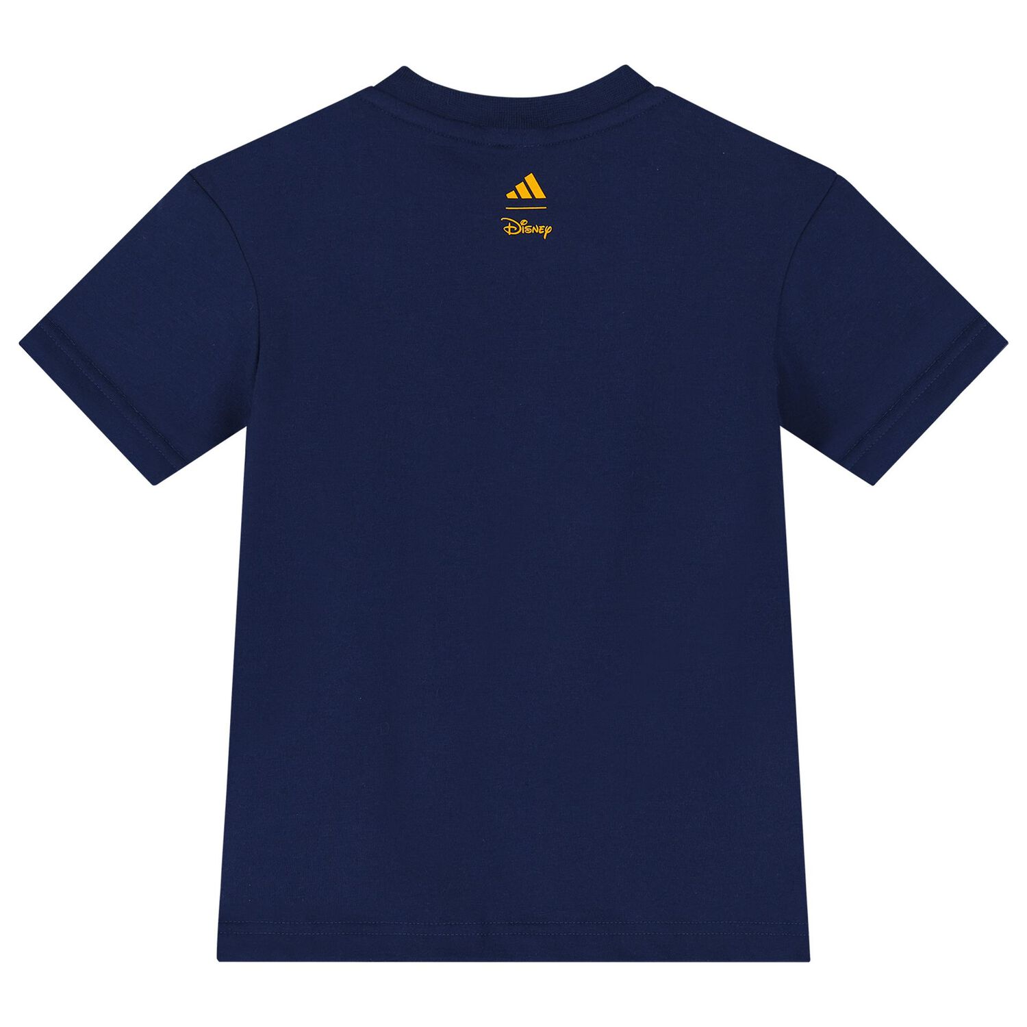 طقم شورت اولاد ديزنى بالشعار باللون الازرق, 1, hi-res