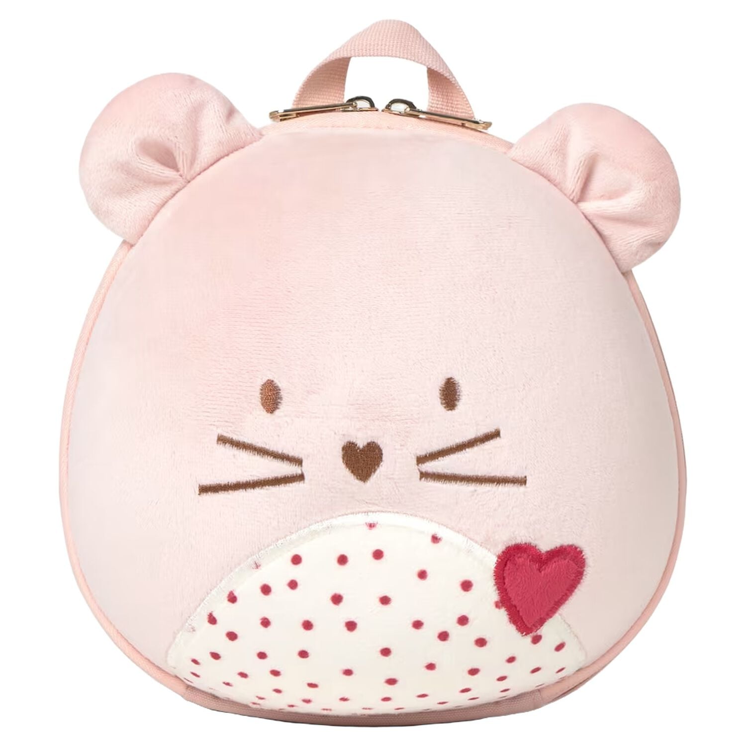 Girls Pink Mouse Backpack ( 26 CM ), 1, hi-res