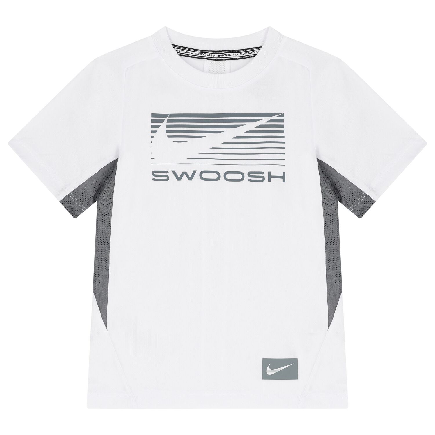 طقم شورت أبيض ورمادي للأولاد, 1, hi-res