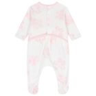 Baby Girls White & Pink Floral Babygrow Gift Set, 1, hi-res