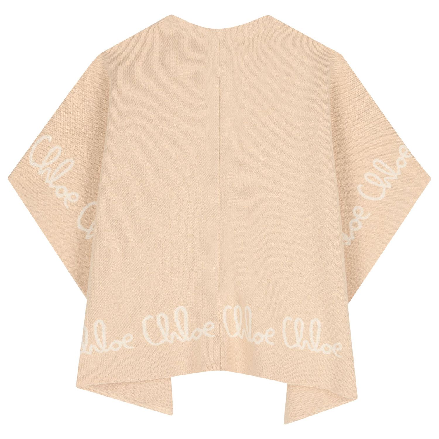 عباءه محبوكه للبنات باللون الوردى , 1, hi-res