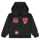 Younger Boys Black Jordan Logo Tracksuit, 1, hi-res