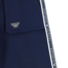 Boys Blue Logo Short, 1, hi-res