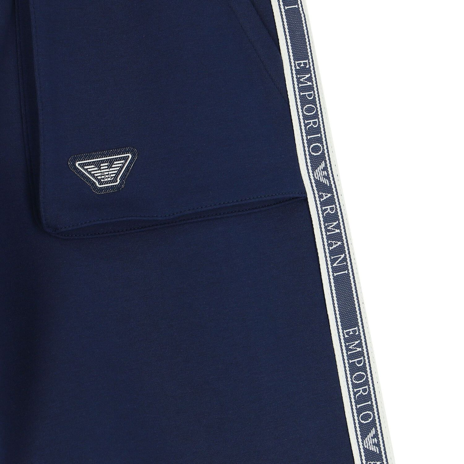 Boys Blue Logo Short, 1, hi-res
