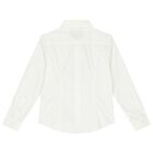 Boys White Logo Shirt, 1, hi-res