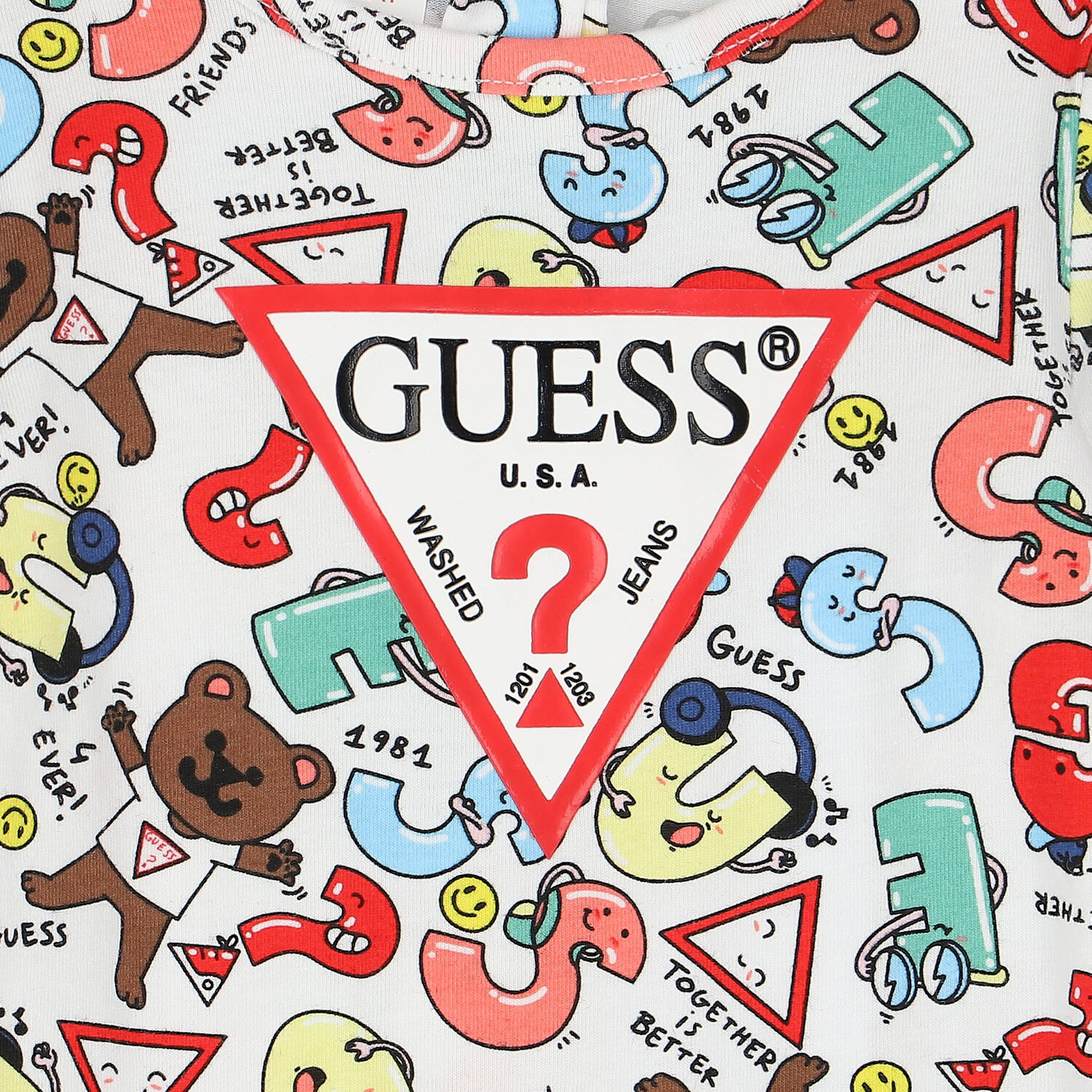 افرول بالشعار باللون الأبيض, 1, hi-res