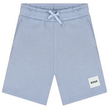 Boys Blue Logo Shorts