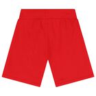 Boys Red Logo Shorts, 3, hi-res