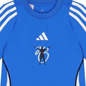 Blue & White Logo T-Shirt