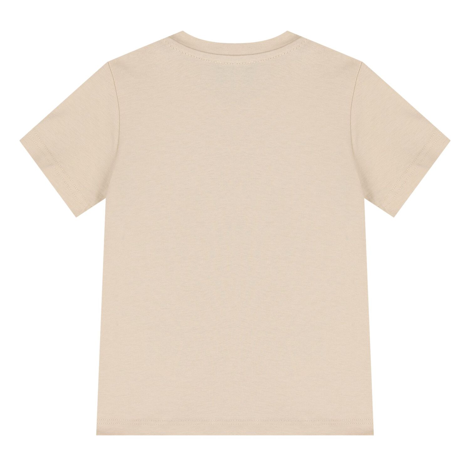 Younger Boys Beige Medusa T-Shirt, 1, hi-res