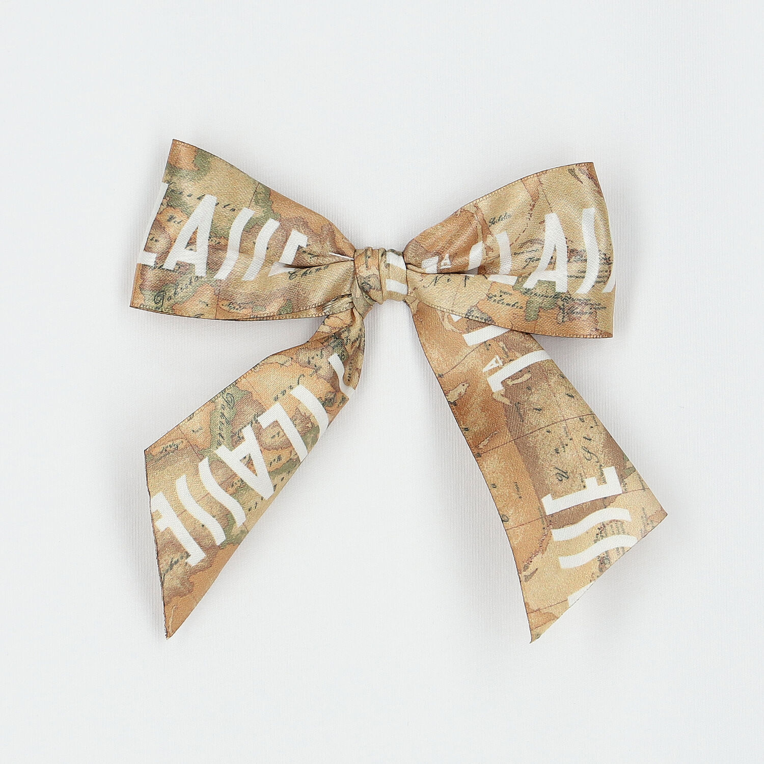 Girls White Bow Baby Blanket, 1, hi-res