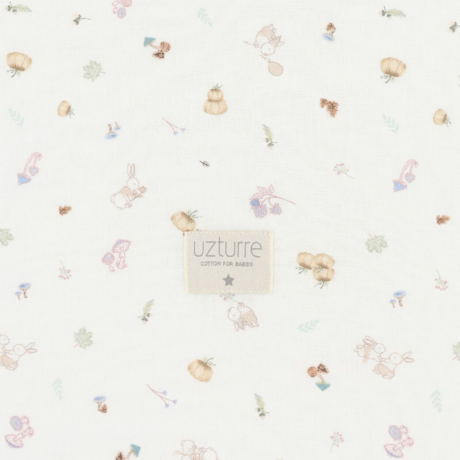 بطانية بالشعار باللون العاجي, 1, hi-res image number null