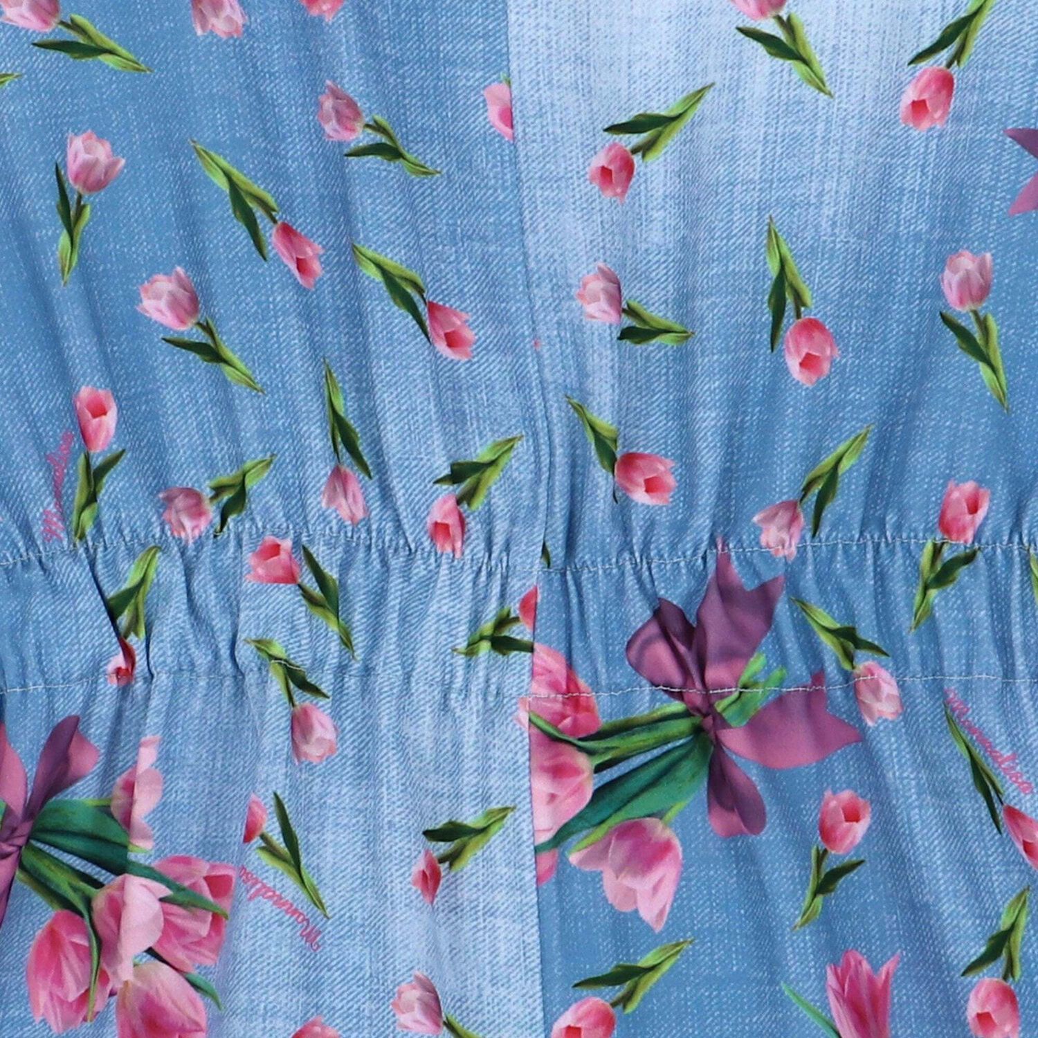 بدلة بطبعة فلورا باللون الازرق للبنات , 1, hi-res image number null