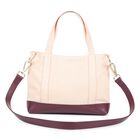 Girls Beige Horse Medal Handbag ( 20cm ), 1, hi-res