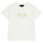 تيشيرت اولاد باللون الازرق والابيض ( 2 قطعه ) , 2, hi-res