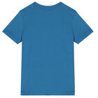 Boys Blue Logo T-Shirt, 1, hi-res