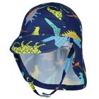 Boys Blue Swim Hat, 1, hi-res