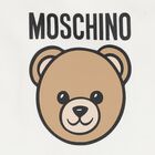 أفرول بشعار تيدي بير باللون الأبيض للأطفال, 4, hi-res