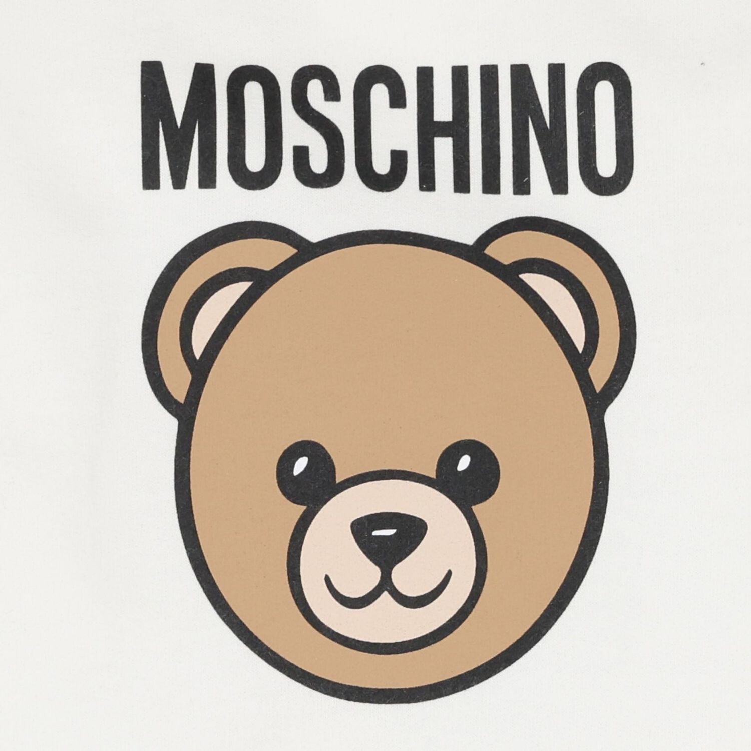 أفرول بشعار تيدي بير باللون الأبيض للأطفال, 4, hi-res image number null