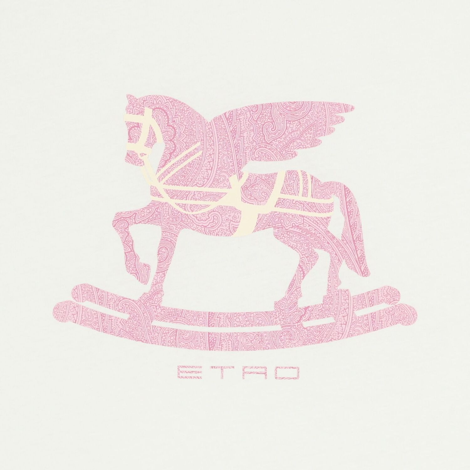 Baby Girls White & Pink Pegasus Blanket, 2, hi-res