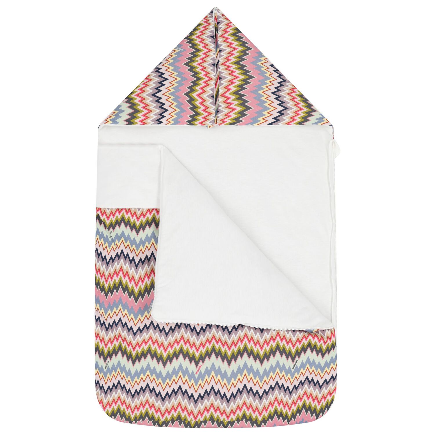 Baby Girls Multi-Coloured Zig Zag Logo Nest, 1, hi-res