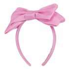 Girls Pink Bow Headband, 1, hi-res