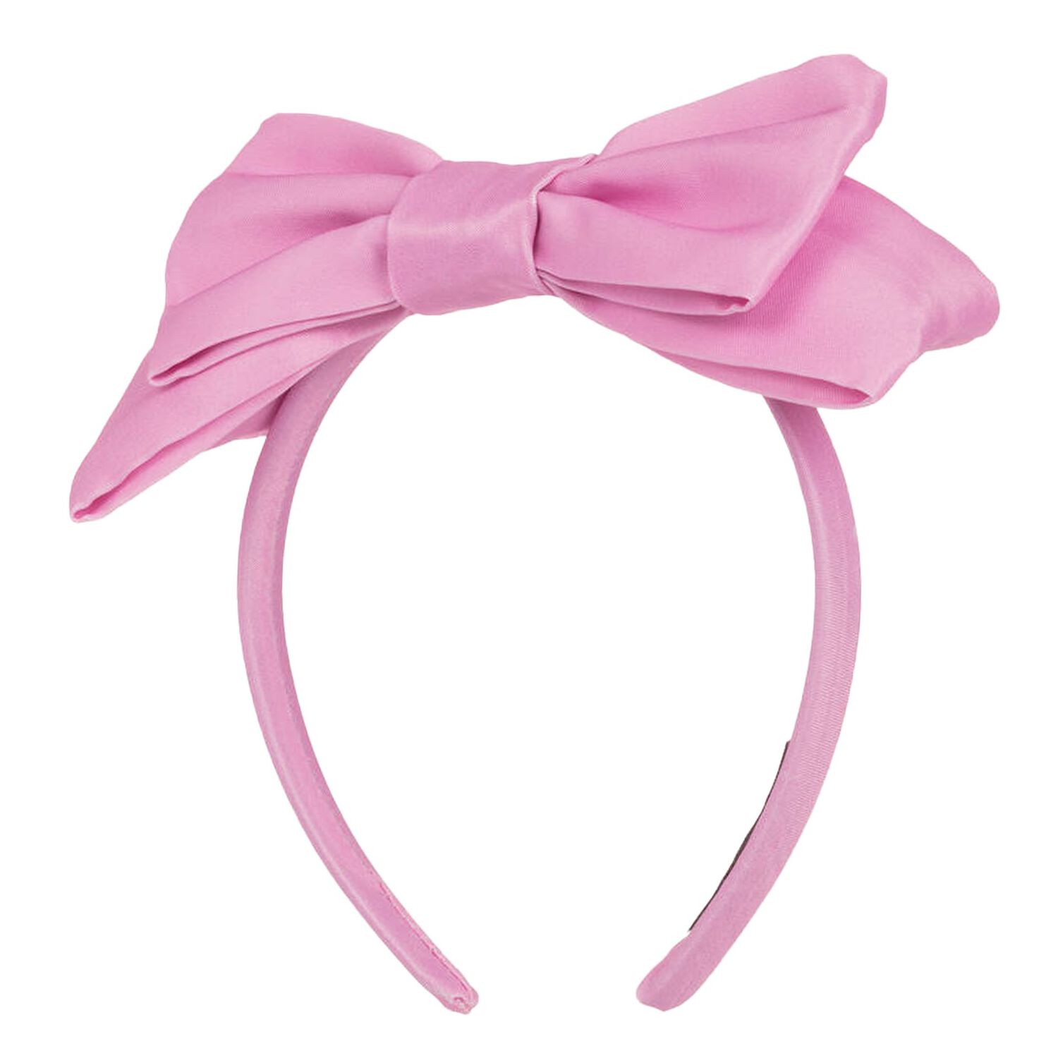 Girls Pink Bow Headband, 1, hi-res image number null