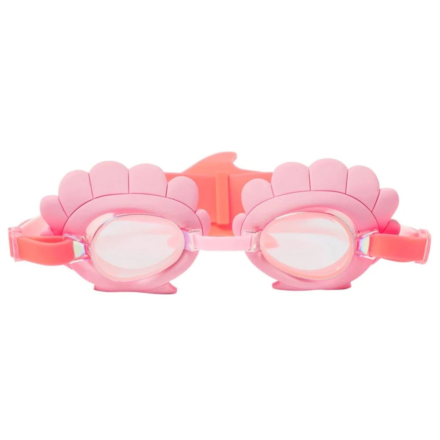 Girls Pink Melody The Mermaid Swimming Goggles, 1, hi-res