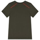 Boys Green Logo T-Shirt, 1, hi-res