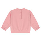 بدلة رياضية بنات بشعار تيدى باللون الوردى, 1, hi-res